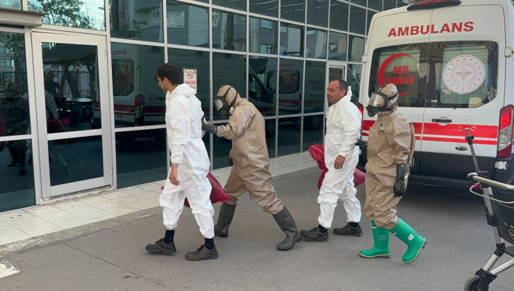 Kocaeli’de kimyasal temas paniği yaşandı