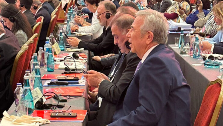 Mansur Yavaş, CHP’nin Sosyalist Enternasyonal toplantısına katıldı