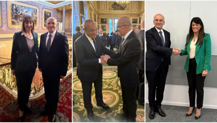 Mehmet Şimşek’ten Londra’da ikili görüşme trafiği