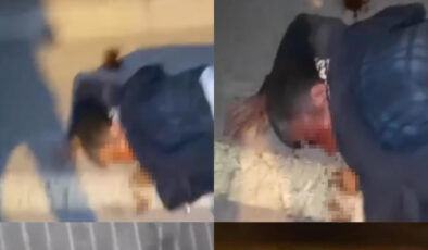 Mersin’de darbedip bıçakladığı kişiyi görüntüye çekti