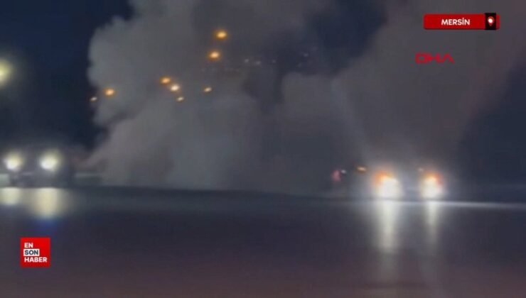 Mersin’de drift atan 2 şoföre toplam 99 bin TL ceza