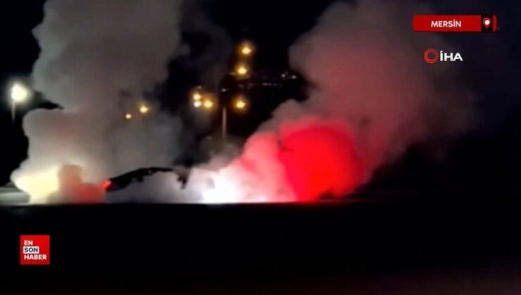 Mersin’de tesis içerisinde drift değerliye patladı