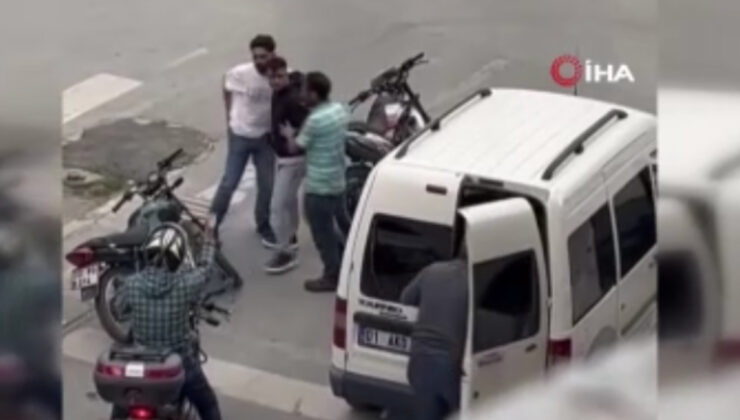 Mersin’de trafikte tartışma büyüdü: Şoför bıçak çekti