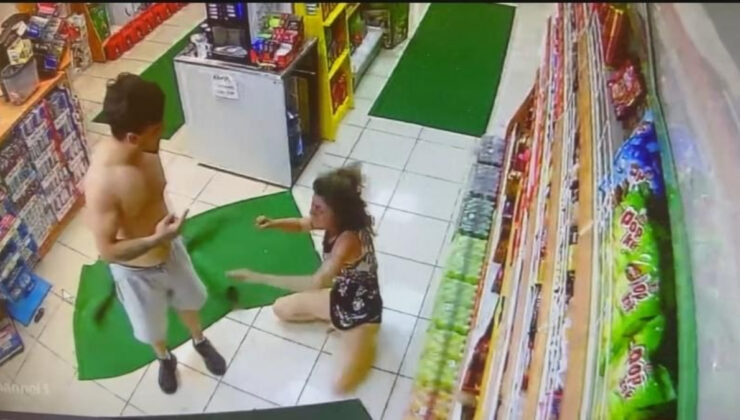 Muğla’da akaryakıt istasyonunda bayanı tekme ve yumrukla darbetti