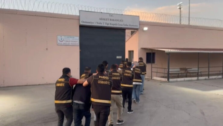 Osmaniye’de uyuşturucu operasyonu: 13 tutuklama