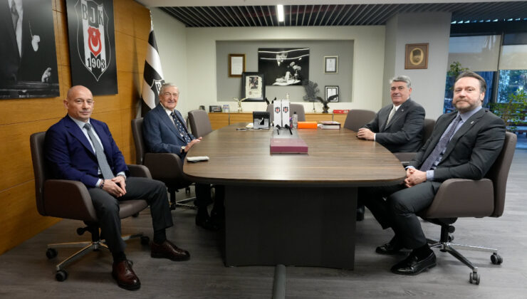 Rahmi Koç’tan Beşiktaş’a ziyaret