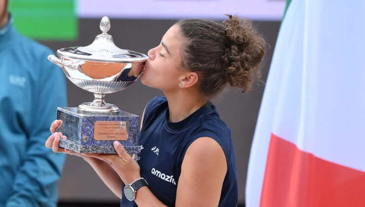 Roma Açık Tenis Turnuvası’nda tek bayanlarda Jasmine Paolini şampiyon oldu