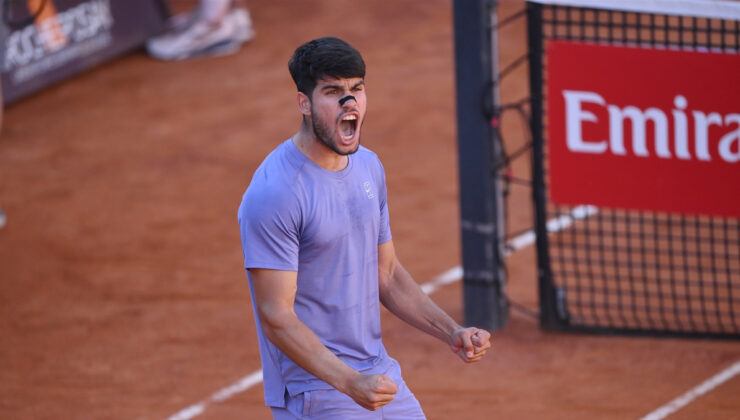 Roma Açık’ta şampiyon Carlos Alcaraz oldu