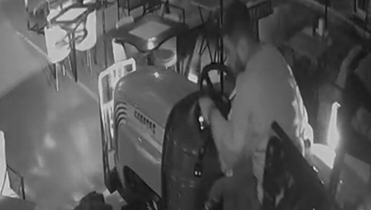 Sakarya’da traktör şoförü kafeye girip tıp attı