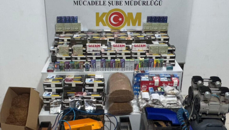 Samsun’da kaçak tütün mamulleri operasyonunda 4 şahıs yakalandı