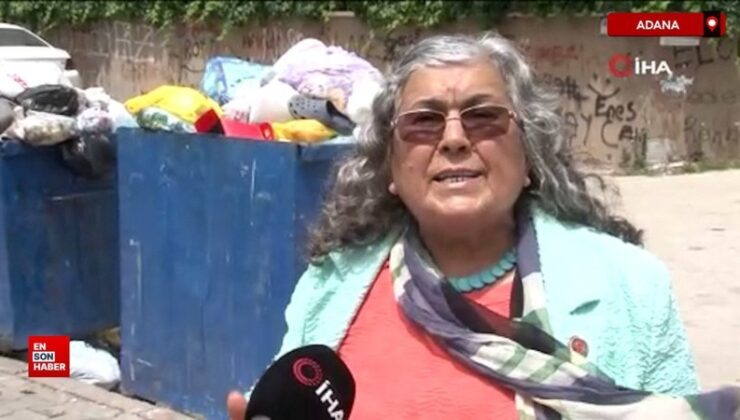 Seyhan Belediyesi çöpleri toplamadı, mahalleli isyan etti