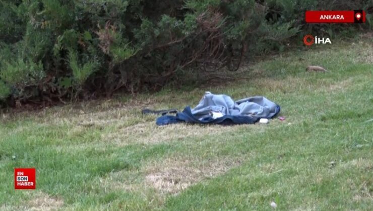 TBMM önünde havaya ateş açan şahıs gözaltına alındı