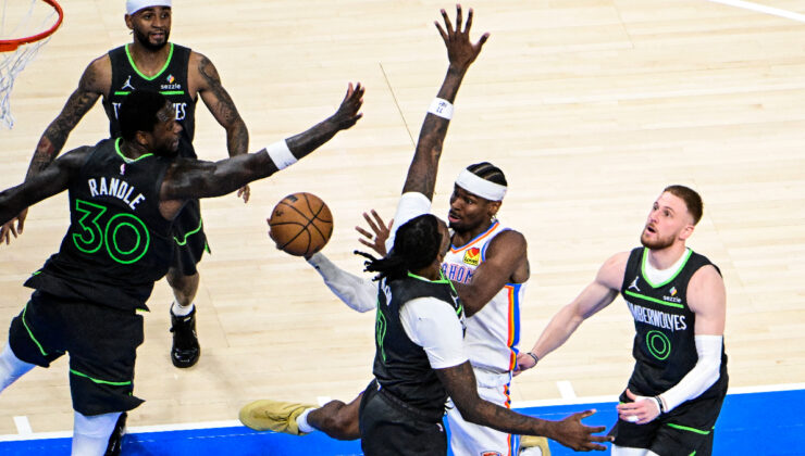 Timberwolves’u yenen Thunder, seride 1-0 öne geçti