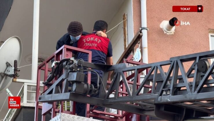 Tokat’ta iki bayanın “fare kovma” sistemi apartman sakinlerini hastanelik etti