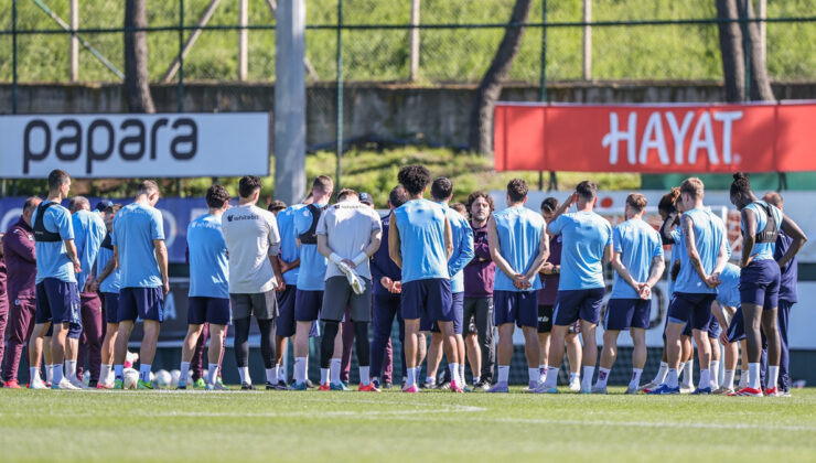 Trabzonspor, Samsunspor maçı hazırlıklarına başladı
