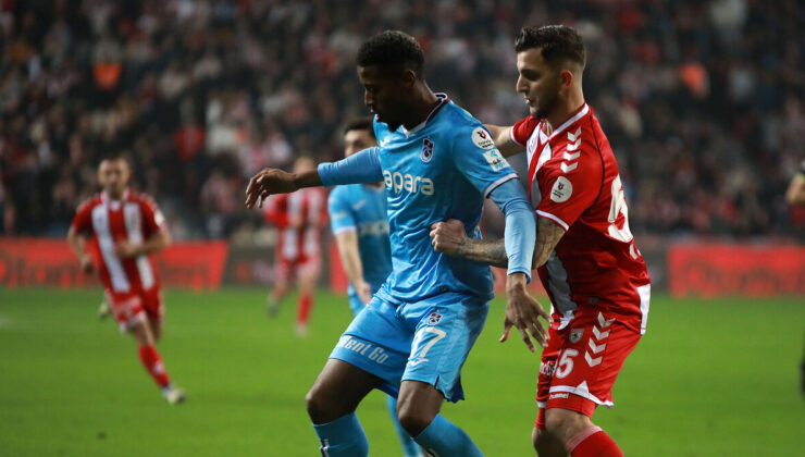 Trabzonspor – Samsunspor maçının olası 11’leri