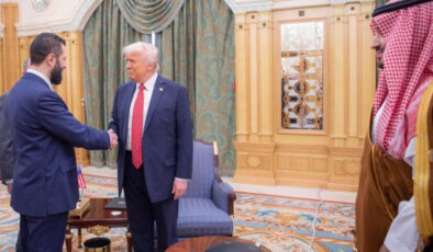 Trump-Şara görüşmesinden birinci kareler