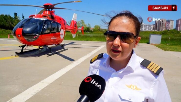 Türkiye’nin tek bayan helikopter pilotu: Bu işin cinsiyeti yok