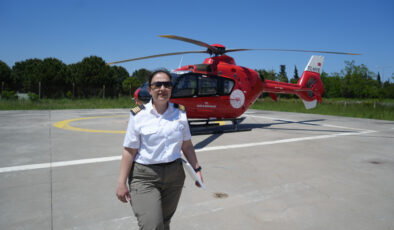 Türkiye’nin tek bayan helikopter pilotu: Bu işin cinsiyeti yok