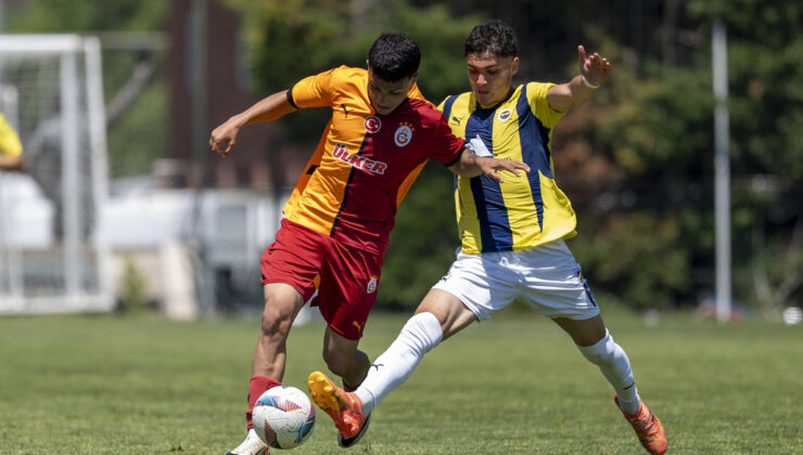 U19 derbisinde Fenerbahçe ile Galatasaray yenişemedi