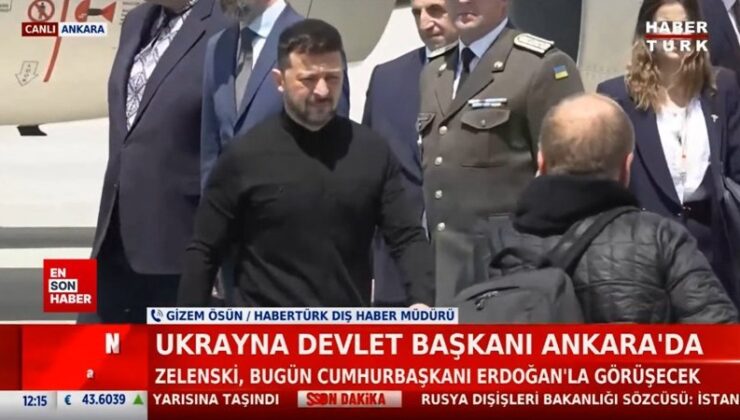 Ukrayna Devlet Başkanı Zelensky, Türkiye’de