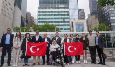 Ulusal sportmenler, BM Genel Merkezi’ni ziyaret etti