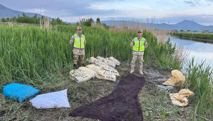 Van’da 3 ton 370 kilogram inci kefali ele geçirildi