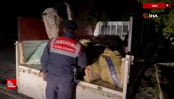 Van’da 3 ton 370 kilogram inci kefali ele geçirildi