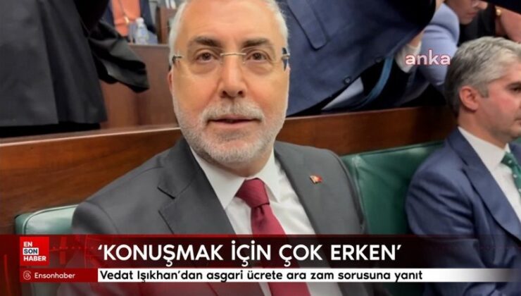 Vedat Işıkhan’dan taban fiyata orta artırım sorusuna karşılık