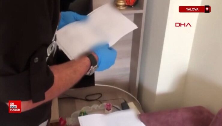 Yalova’da uydurma dokümanlarla şirketlerin gayrimenkullerini satan cürüm örgütüne operasyon