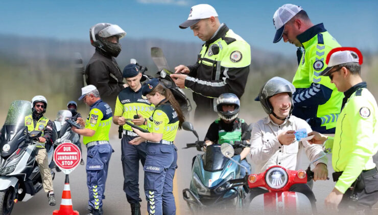 Yılın birinci 5 ayında kask takmayan 475 bin şoföre ceza uygulandı