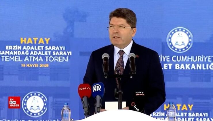 Yılmaz Tunç’tan infaz düzenlemesine ait dezenformatif haberlere reaksiyon