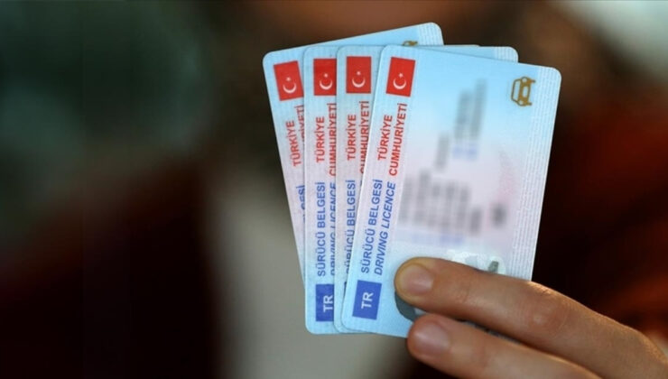 5 adımda eski tip şoför dokümanı yenileme