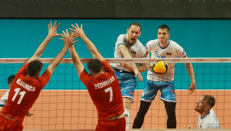 A Ulusal Erkek Voleybol Grubu, Slovenya’ya baht tanımadı
