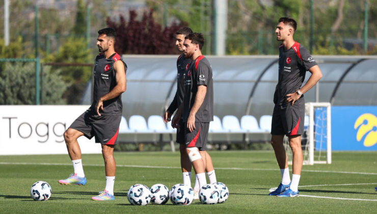 A Ulusal Futbol Grubu, ABD maçının hazırlıklarına başladı