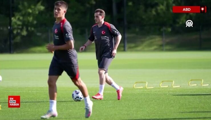 A Ulusal Kadro, ABD’deki birinci idmanını yaptı