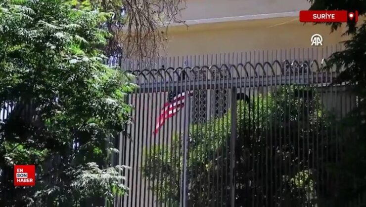 ABD, Şam Büyükelçiliği’ni yine açtı: Bayrak göndere çekildi