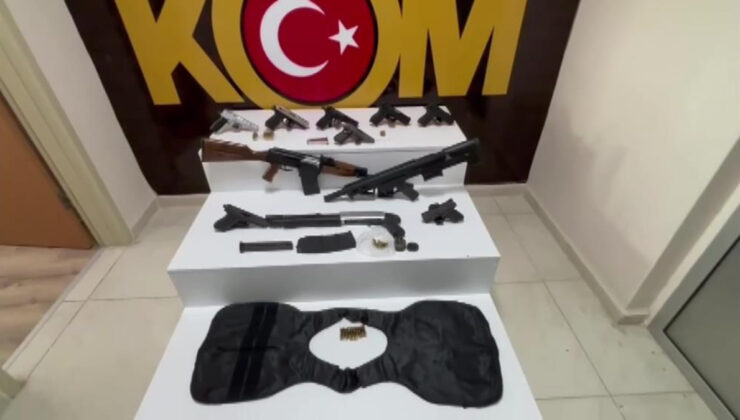 Adana’da silah kaçakçılarına operasyon