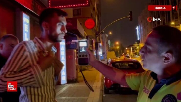 Alkollü şoförün kaçış denemesi ehliyetin bende kelamıyla yarıda kaldı