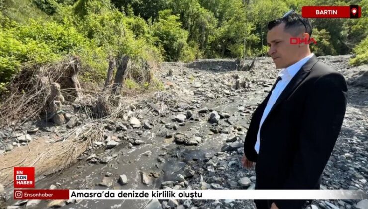 Amasra’da denizde kirlilik: Takımlar numune aldı