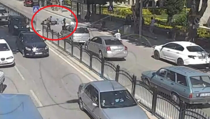 Amasya’da yayaya çarpan motosikletin şoförü yaralandı