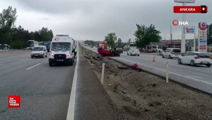 Ankara’da düğününde hengame çıkan damat, kazada yaralandı