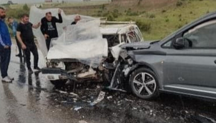 Ankara’da iki araba çarpıştı: 1 meyyit, 1 yaralı