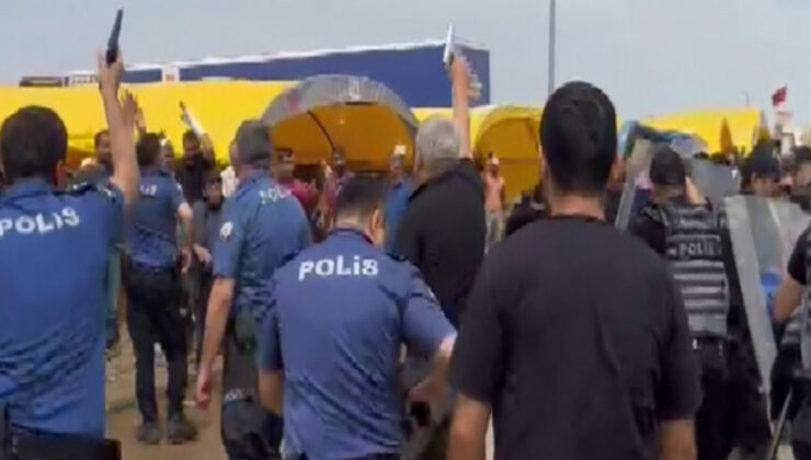 Ankara’da kurban pazarında çıkan hengame polisin havaya ateş açmasıyla sonlandı