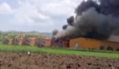 Ankara’da tavuk çiftliğinde yangın