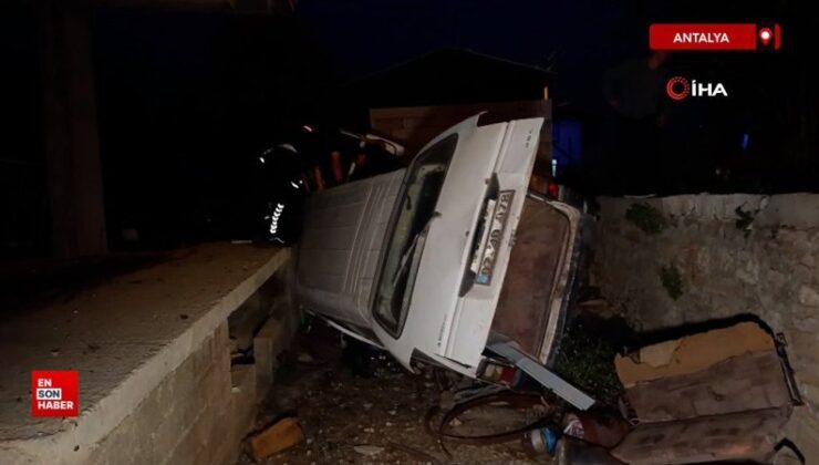 Antalya’da ‘Balık avlayacağım’ deyip işvereninden aldığı araçla meskenin avlusuna uçtu