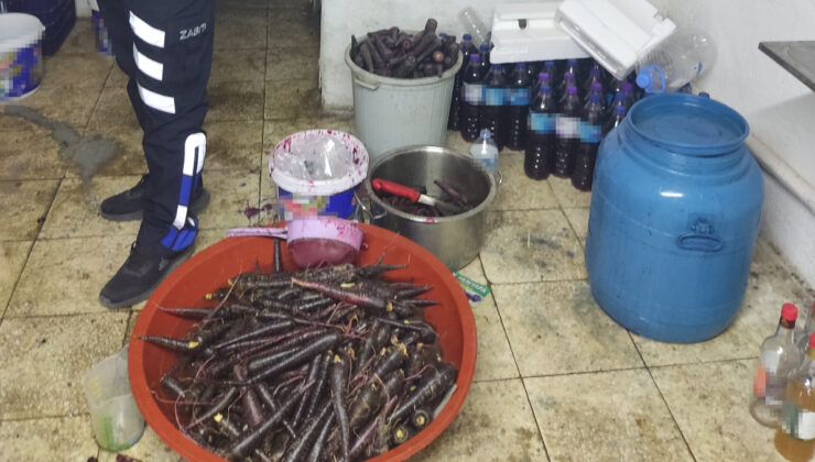 Antalya’da  hijyen skandalı: Ruhsatsız şalgam imalathanesi mühürlendi