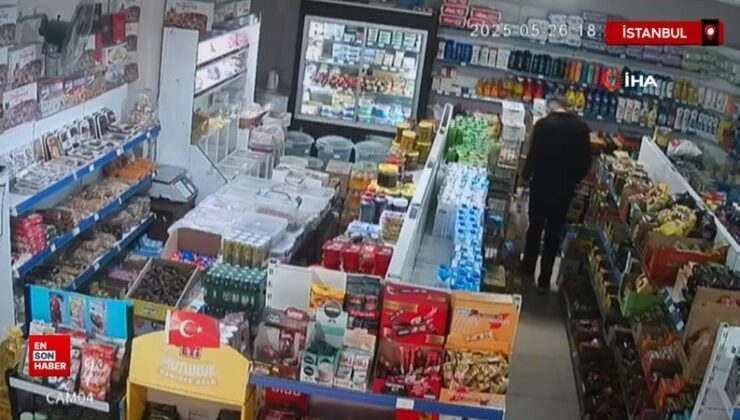 Arnavutköy’de uyuşturucuyu poşete koyup markete sakladı