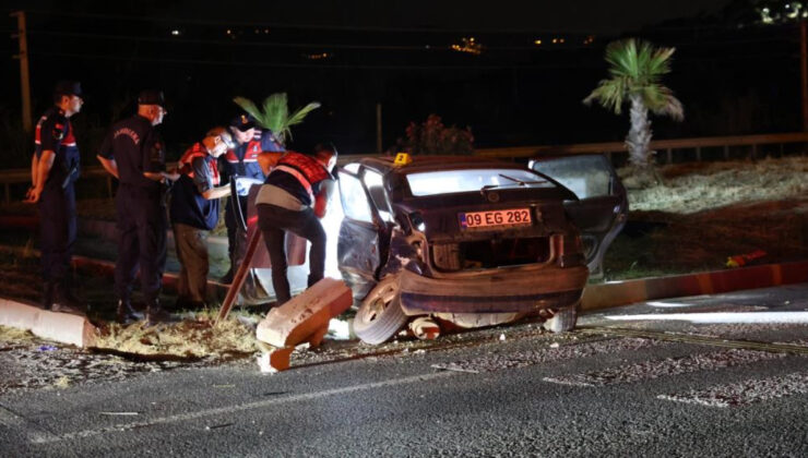 Aydın’da feci kazada 2 kişi öldü