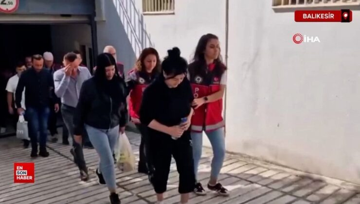 Balıkesir’de fuhuş operasyonu: 3 tutuklama, 8 hudut dışı